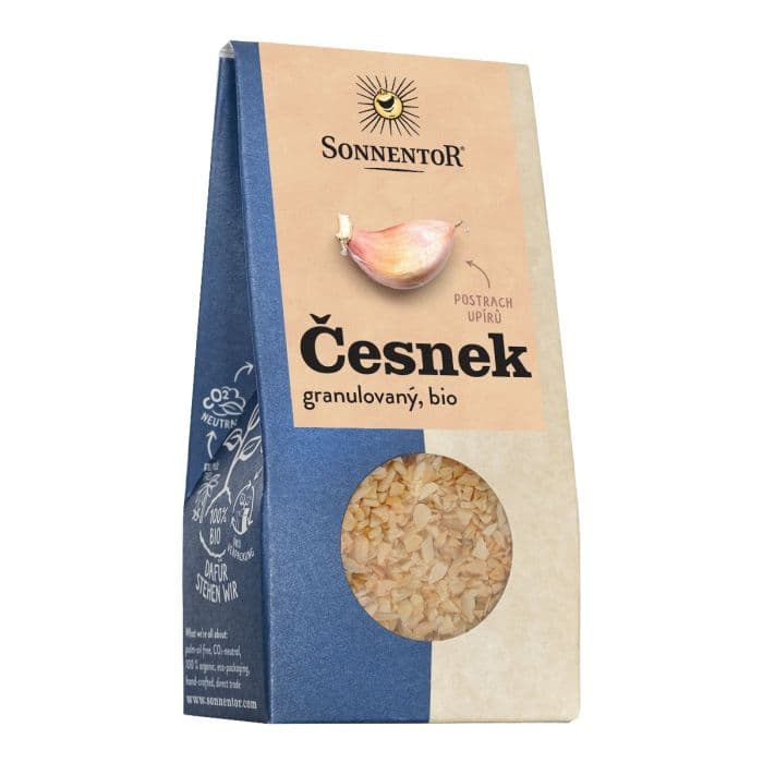 BIO Česnek sušený granulovaný 40 g - Sonnentor