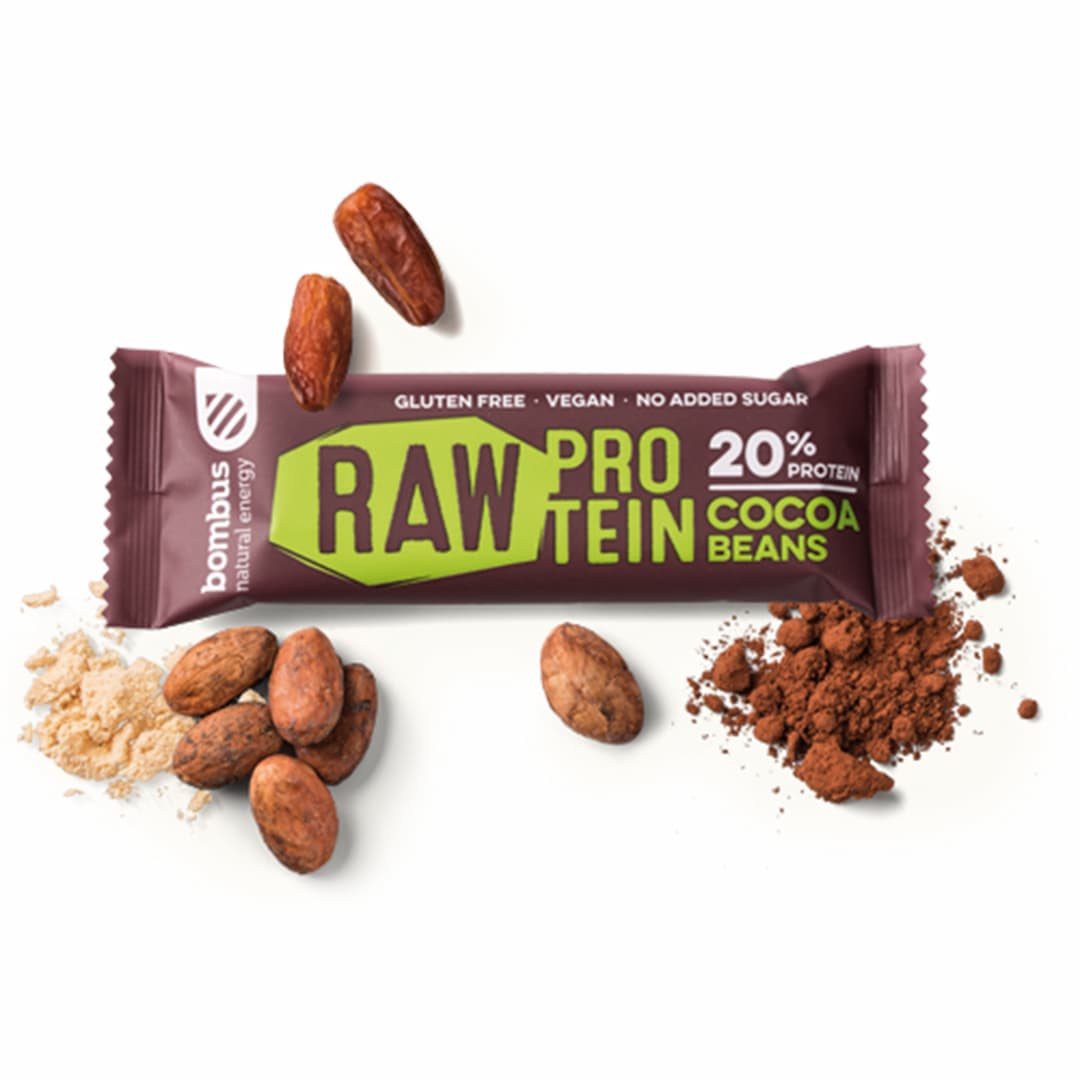 Proteinová tyčinka Raw Protein 50 g - Bombus