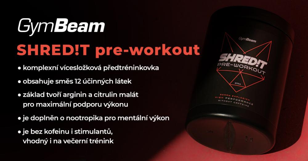 SHRED!T pre-workout - GymBeam