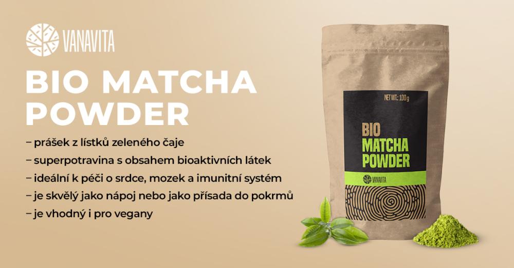 BIO Matcha prášek - VanaVita