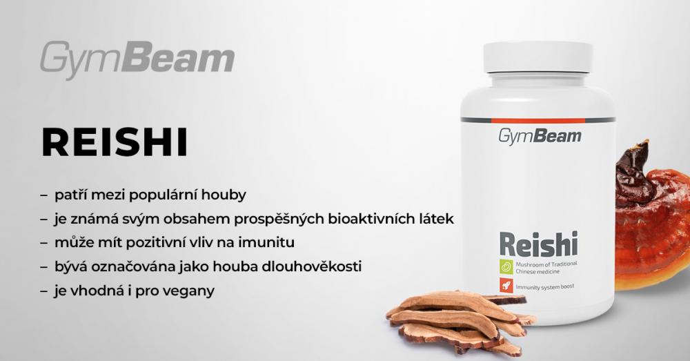 Reishi (lesklokorka lesklá) - Gymbeam