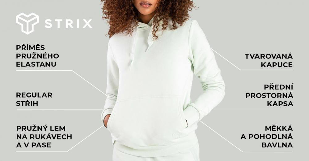 Dámská mikina Hoodie Aster Moon Grey - STRIX