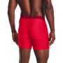 Pánske Boxerky Tech 6 in 2 pack Red - Under Armour