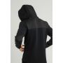 Mikina Essential Zip Up Hoodie Black - STRIX