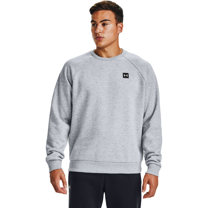 Pánská mikina Rival Fleece Crew Grey - Under Armour