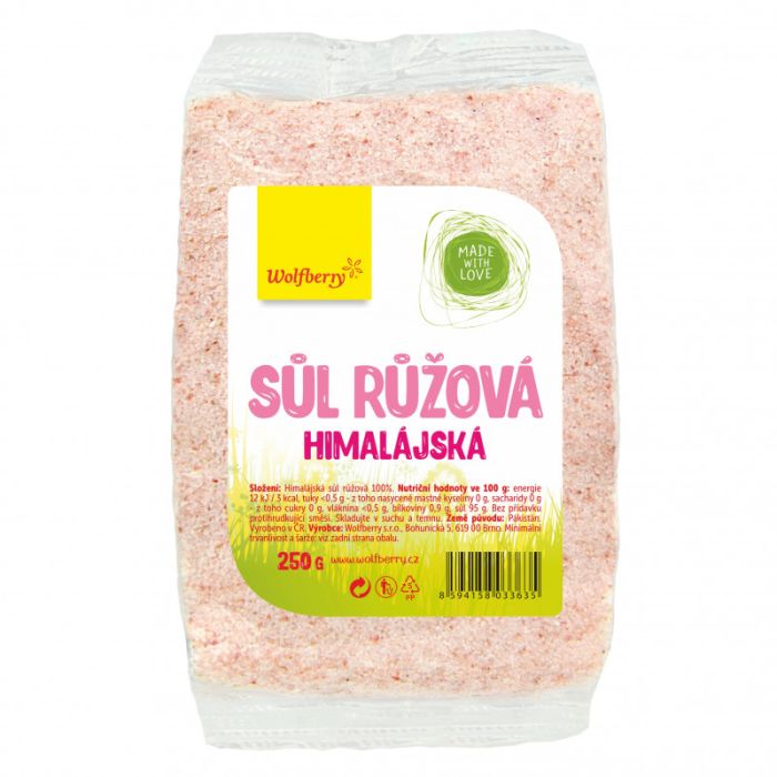 Himalájská růžová sůl - Wolfberry