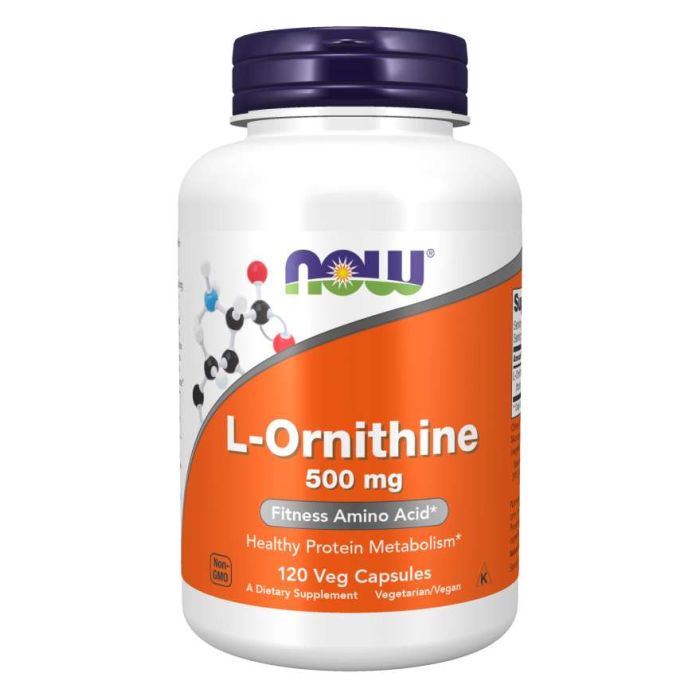 L-Ornitin 500 mg - NOW Foods