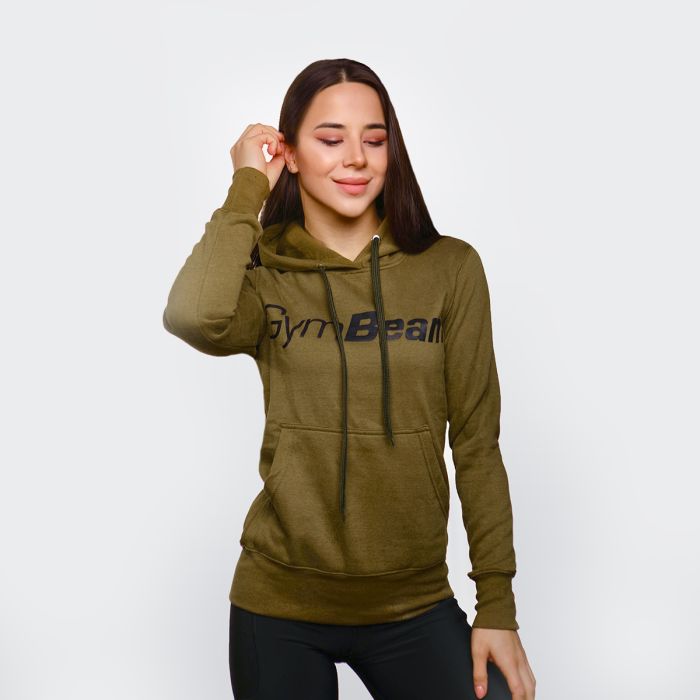 Dámská Mikina Athlete Military Green - GymBeam