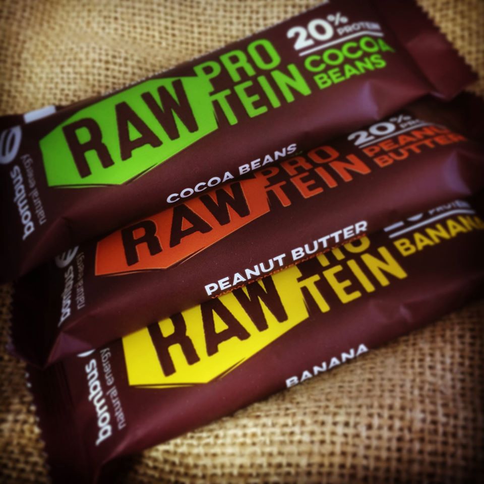 Proteinová tyčinka Raw Protein 50 g - Bombus