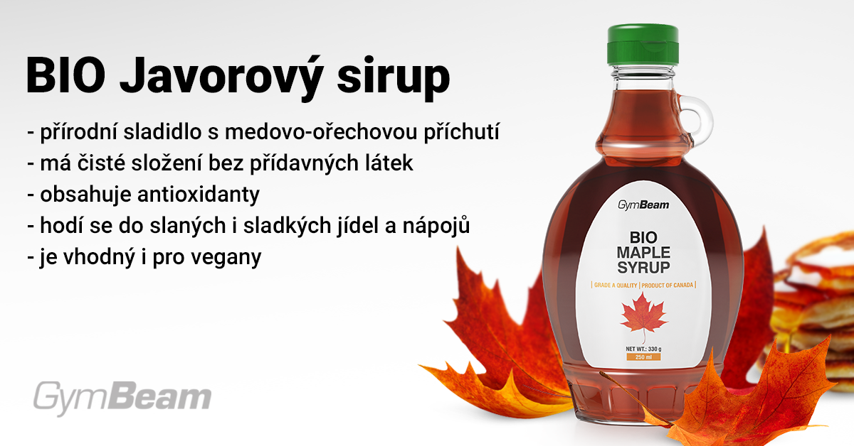 BIO Javorový sirup - GymBeam