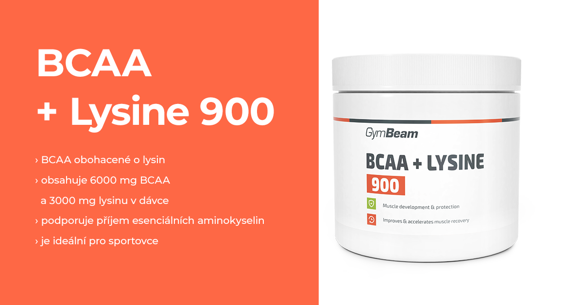 BCAA + Lysin 900 - GymBeam