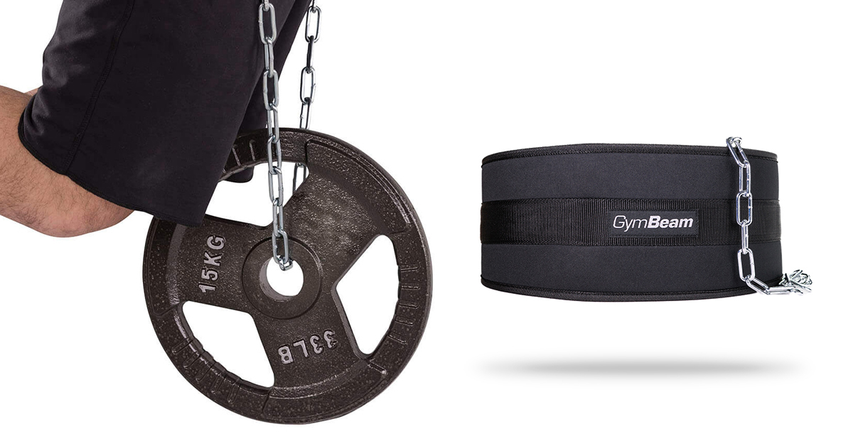 Opasek na závaží Dip Belt - GymBeam