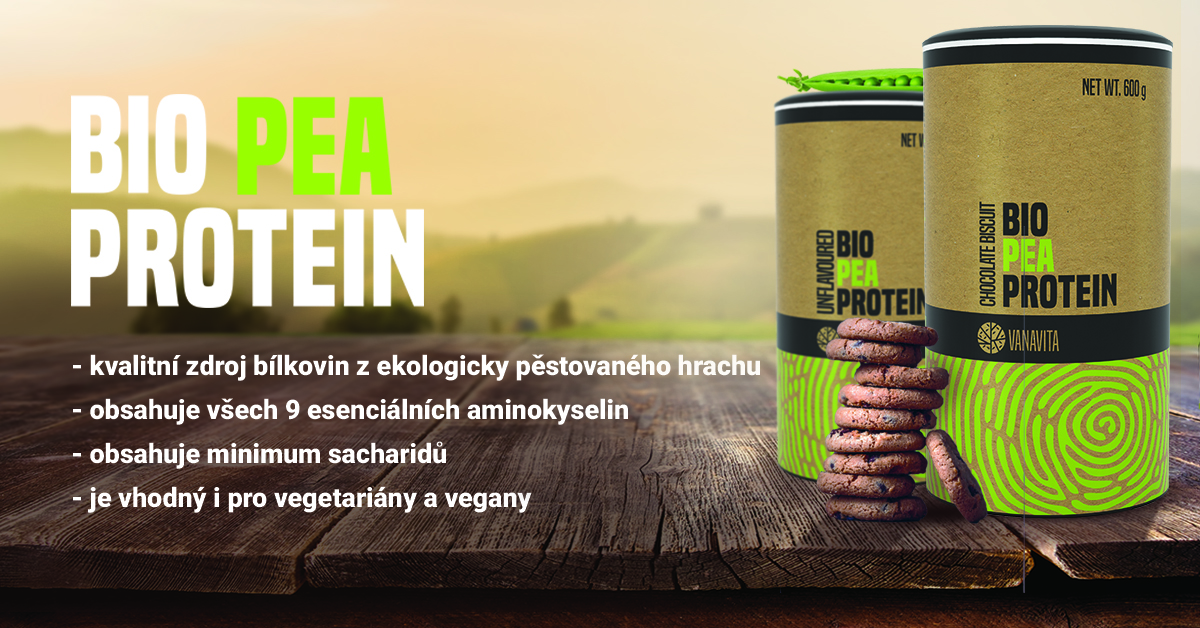 BIO Hrachový protein - VanaVita