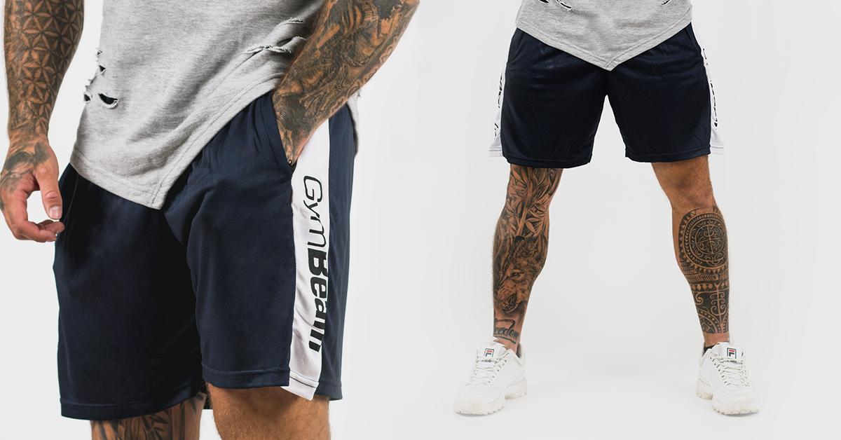 Šortky Vertical Navy - GymBeam